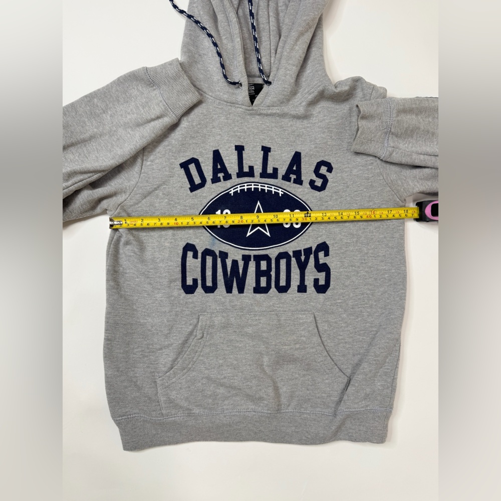NFL Dallas Cowboys Gray Hoodie Women’s Pro Game Day Gear Football Sports Team 26 - Picture 11 of 17